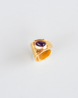 REPTILIA EARRINGS · VERMEIL AND NATURAL STONES