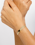 LES AMOURS SFIFA BRACELET· VERMEIL AND DIAMOND