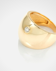 BUBBLE SPARK RING · GOLD AND DIAMOND