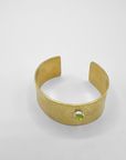REPTILIA MEDIUM CUFF · VERMEIL AND NATURAL GEMSTONES