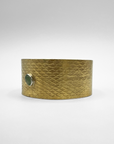 REPTILIA MEDIUM CUFF · VERMEIL AND NATURAL GEMSTONES