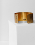 REPTILIA MEDIUM CUFF · VERMEIL AND NATURAL GEMSTONES