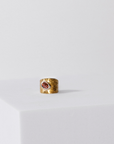 REPTILIA EARCUFF · VERMEIL AND NATURAL GEMSTONES