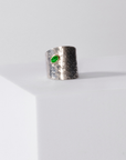 REPTILIA RING · SILVER AND NATURAL STONES