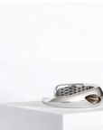 Bague REPTILIA: argent 925 et or 18 carats