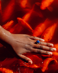 KINETIC · GOLD RING WITH NATURAL GEMSTONES AND DIAMONDS