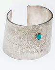 REPTILIA MAXIMA CUFF · SILVER AND NATURAL GEMSTONES