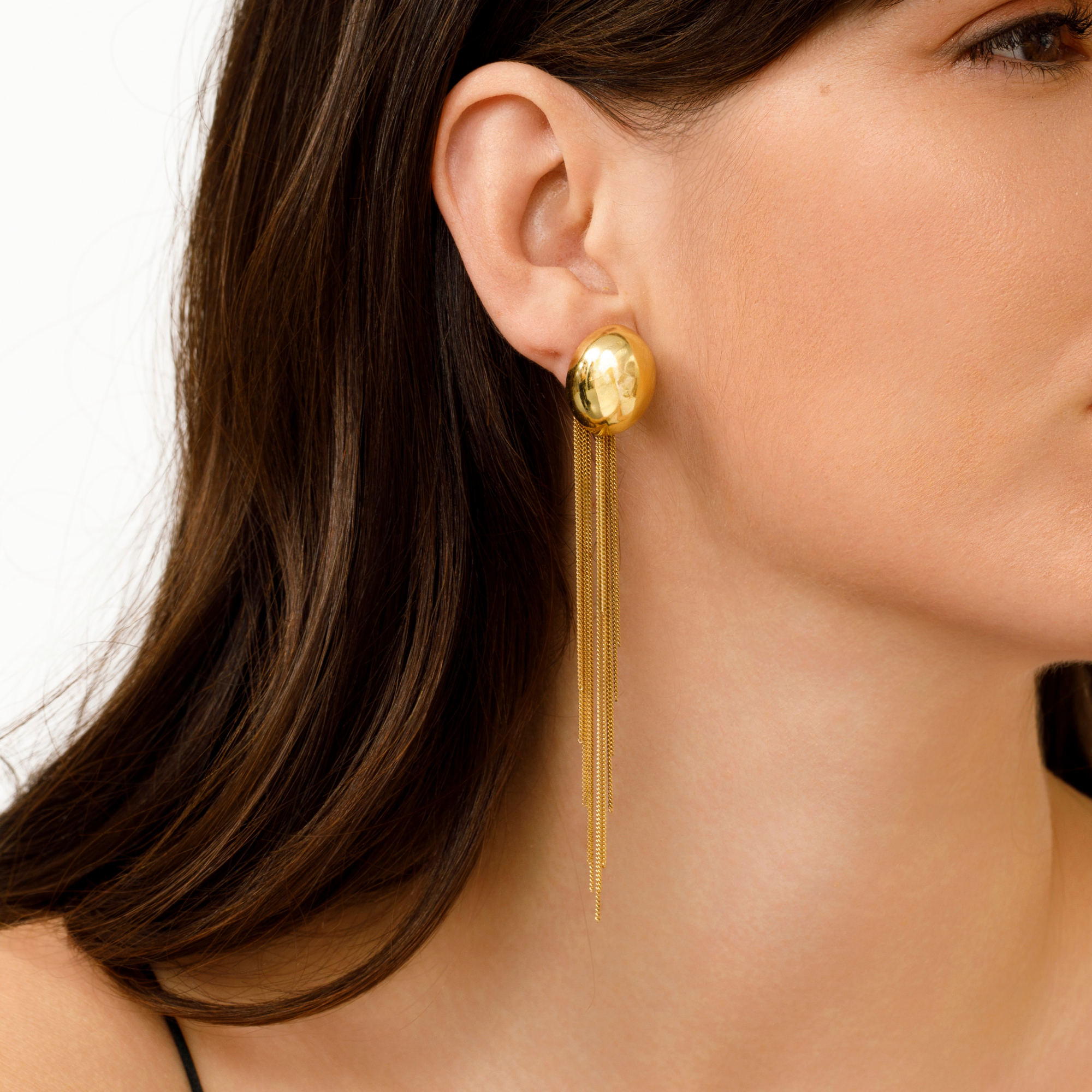 NOCTURNE EARRING · VERMEIL MODULAR ADD-ON · long
