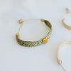 LES AMOURS Sfifa: Gold thread with vermeil hearts.