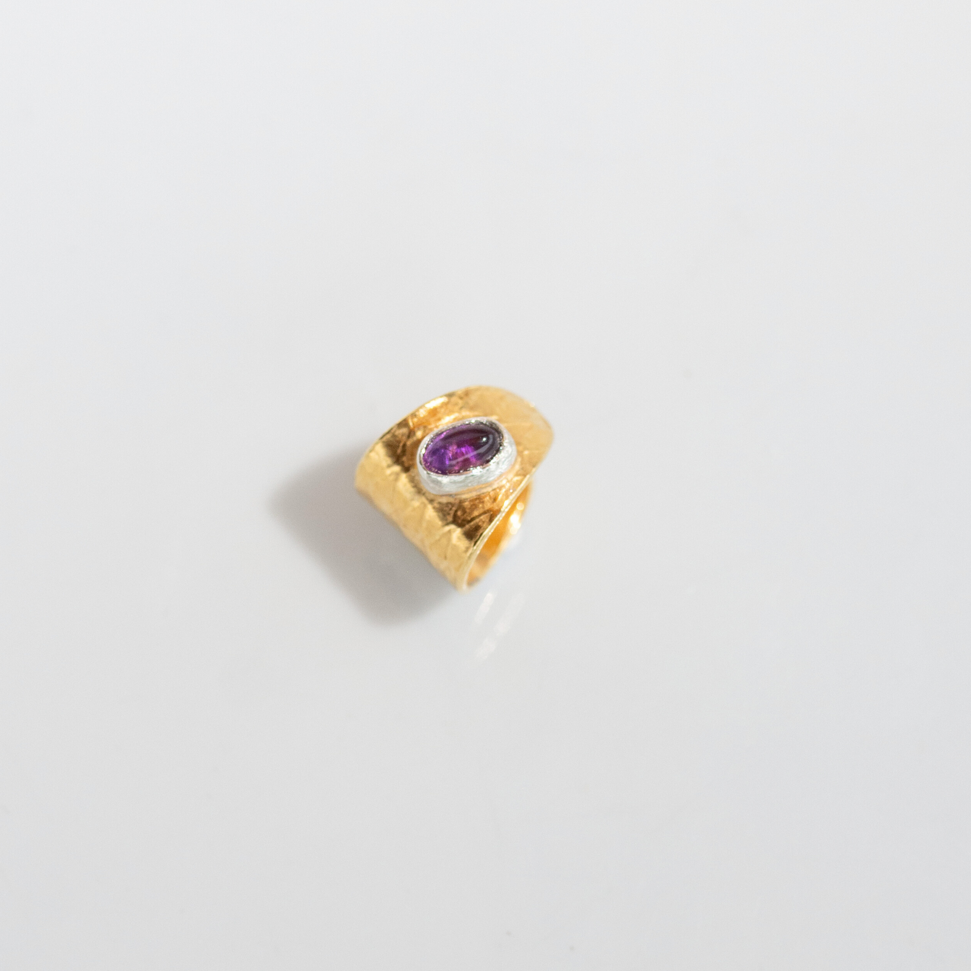 REPTILIA EARRINGS · VERMEIL AND NATURAL STONES