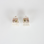 REPTILIA Earring: sterling silver and yellow gold