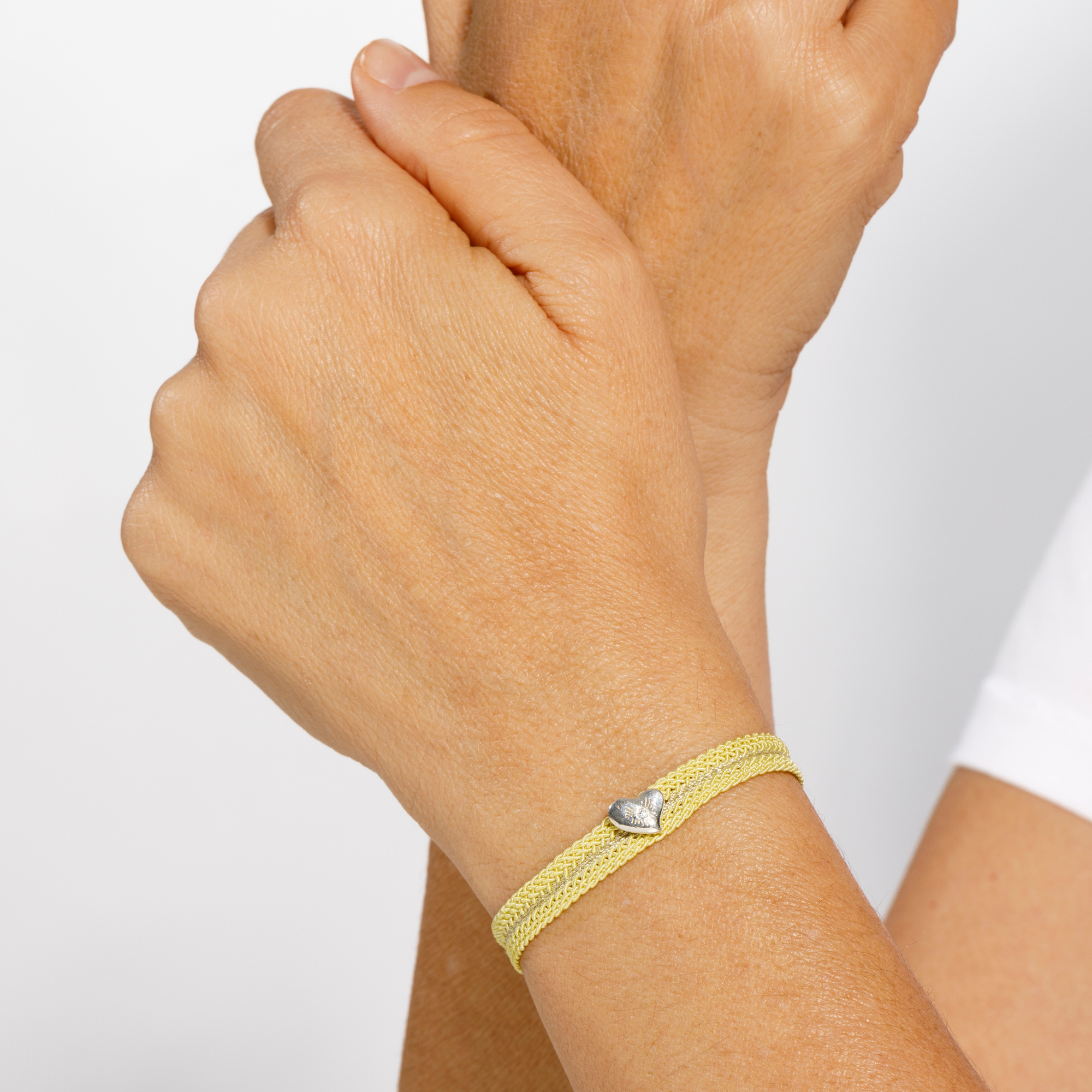 LES AMOURS COLOR BRACELET · SILVER AND DIAMOND