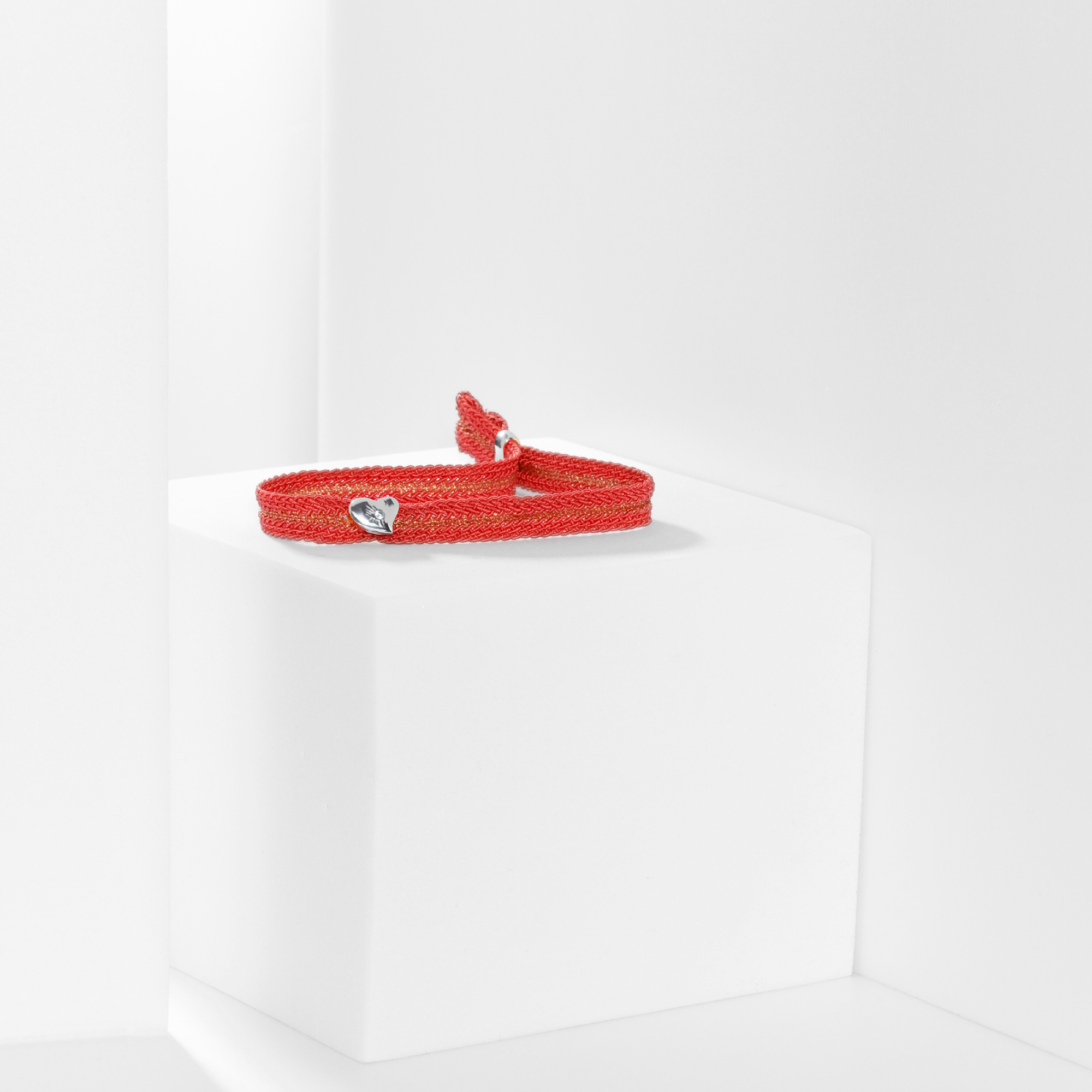 LES AMOURS COLOR BRACELET · SILVER AND DIAMOND