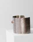 REPTILIA MAXIMA CUFF · SILVER AND NATURAL GEMSTONES