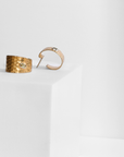 REPTILIA EARRINGS · VERMEIL AND NATURAL STONES