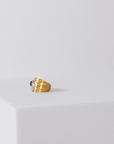 REPTILIA EARCUFF · VERMEIL AND NATURAL GEMSTONES