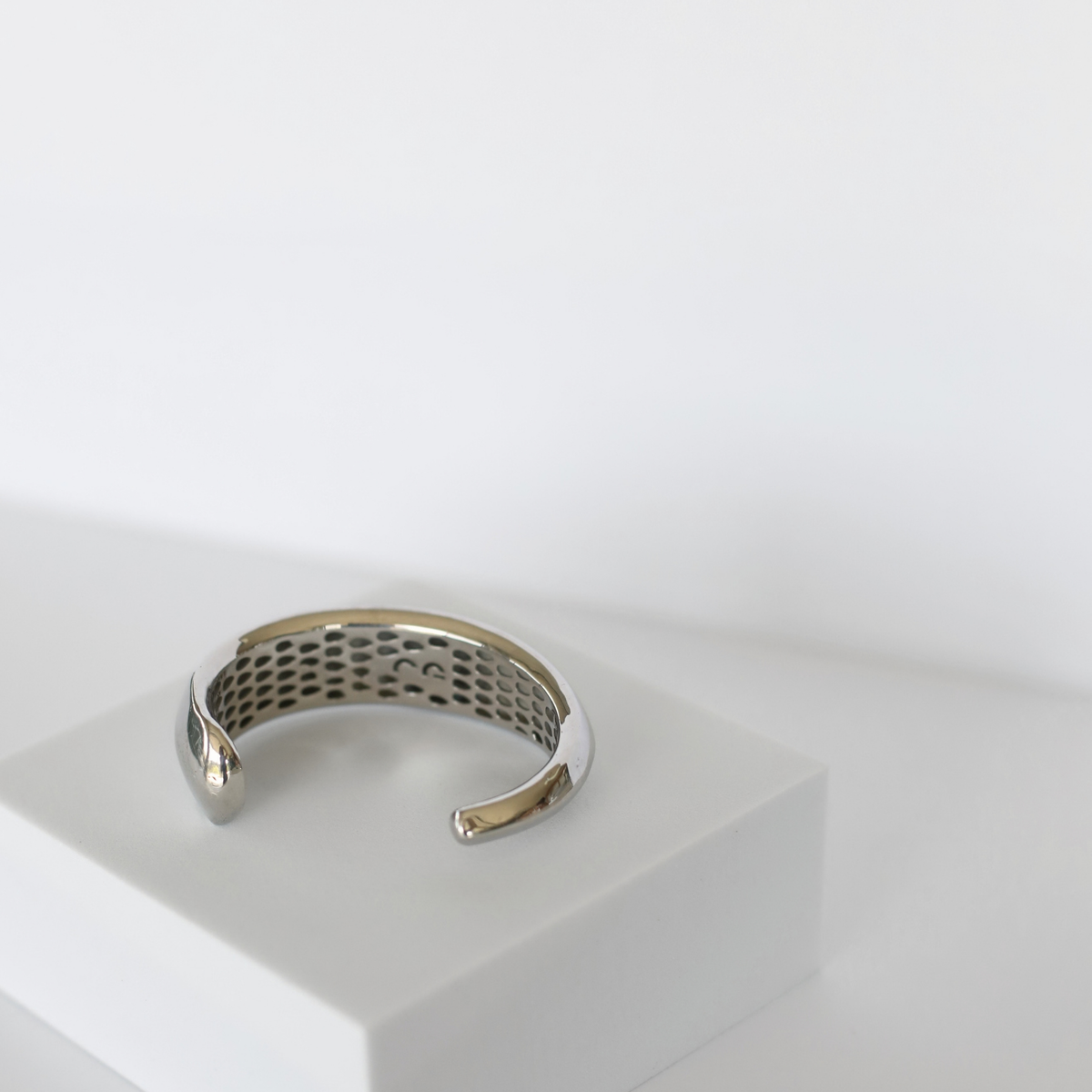 Bague REPTILIA: argent 925 et or 18 carats