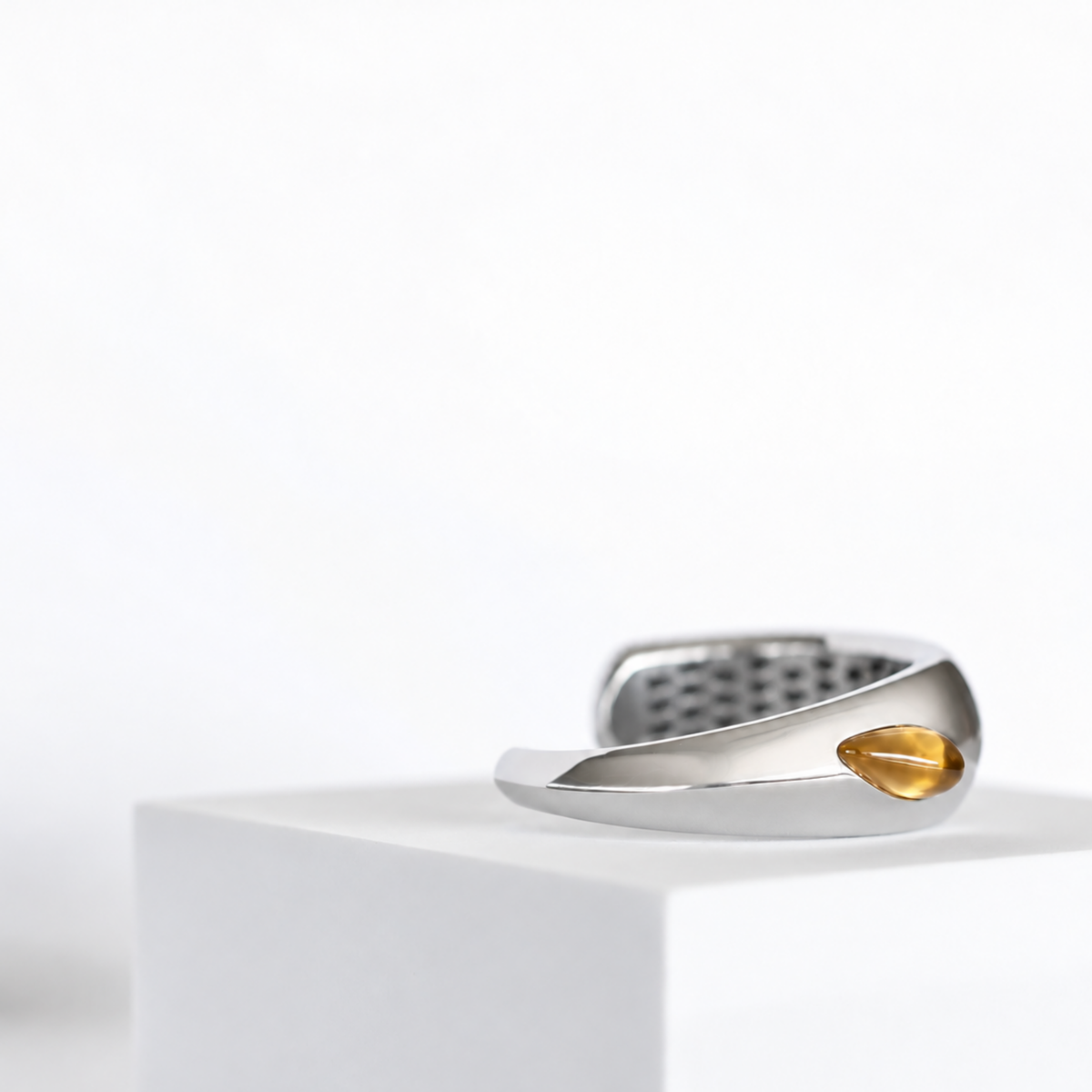 Bague REPTILIA: argent 925 et or 18 carats