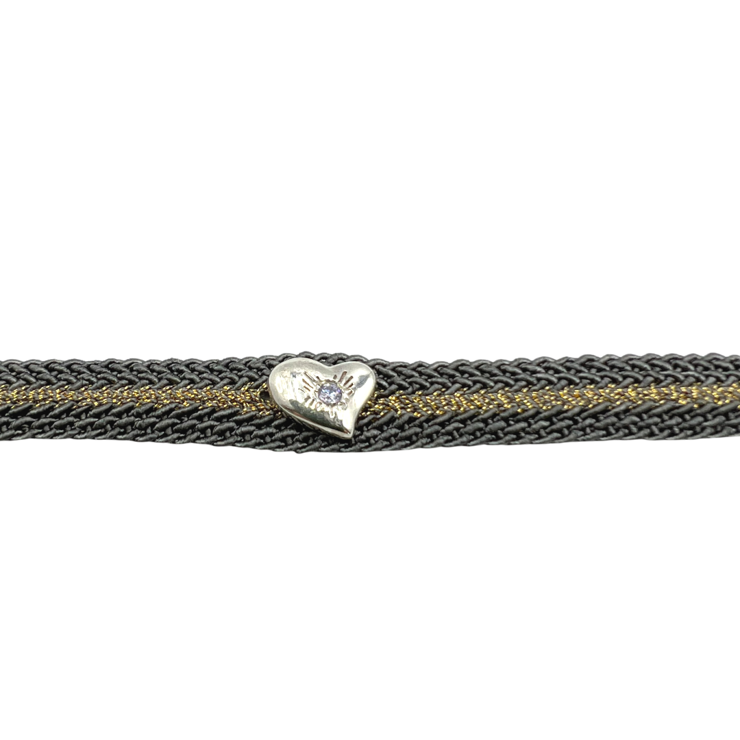 LES AMOURS COLOR BRACELET · SILVER AND DIAMOND