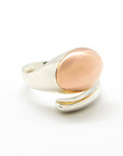 SNAKE RING · SILVER AND GOLD