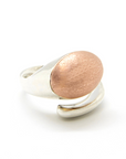 SNAKE RING · SILVER AND GOLD