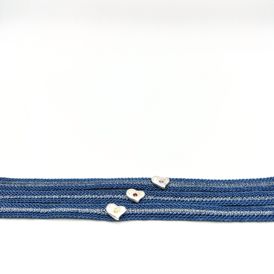 LES AMOURS COLOR BRACELET · SILVER AND DIAMOND