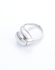 SNAKE RING · SILVER AND GOLD