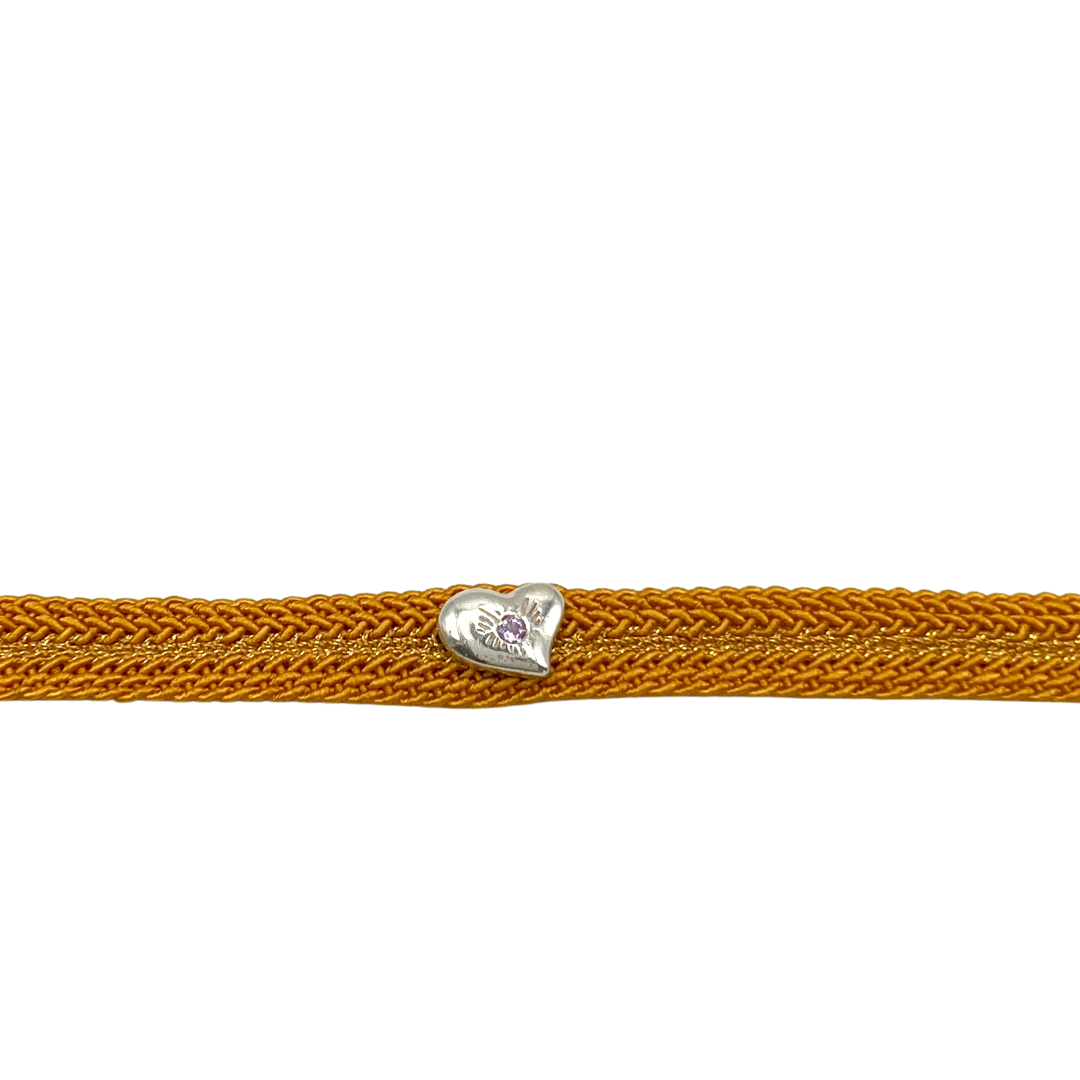 LES AMOURS COLOR BRACELET · SILVER AND DIAMOND