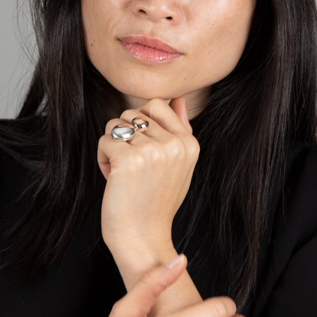 dual-ring-double-oval-silver-recycled-gold-in-model.jpg